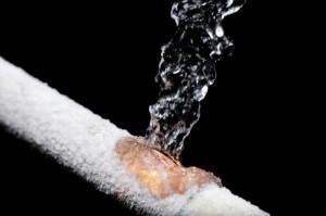 frozen water pipes Tulsa